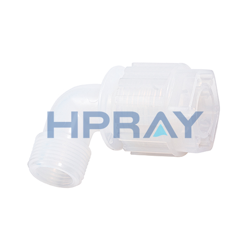 PFA Male 90 Degree Elbow Sleeve-Insert Type