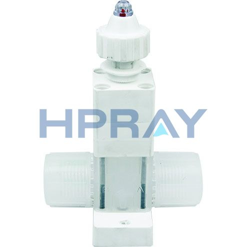 PFA Manual Souare Diaphragm Valve (Compact Type)