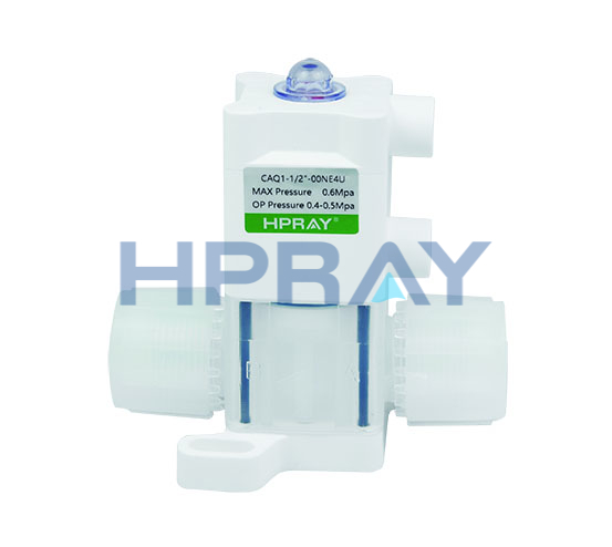 PFA Square Pneumatic Diaphragm Valve