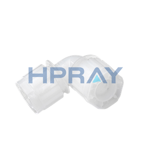 PFA 90 Degree Elbow Sleeve-Insert Type For Quartz