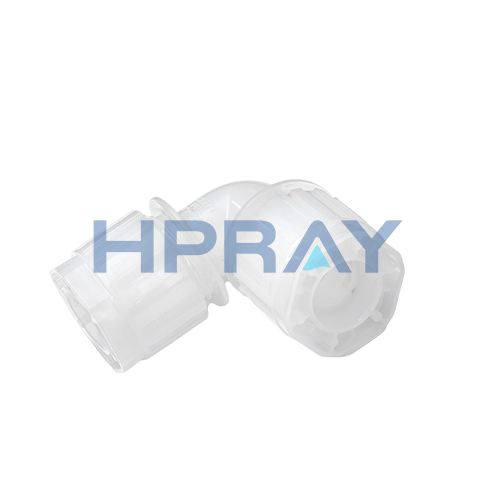 PFA 90 Degree Elbow Sleeve-Insert Type For Quartz