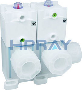 PFA Pneumatic3-Way Square Diaphragm Valve
