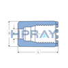 PFA Union Nut For Flared Type