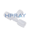 PFA Tee Space-Saving Flared Type