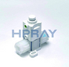 PFA Pneumaticsquare Diaphragm Valve With Flow Adjustment Function