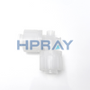 PFA 90 Degree Elbow Dual Space-Saving Sleeve-Insert Type
